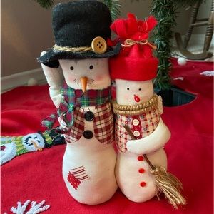 SOLD Hallmark snowpeople decoration